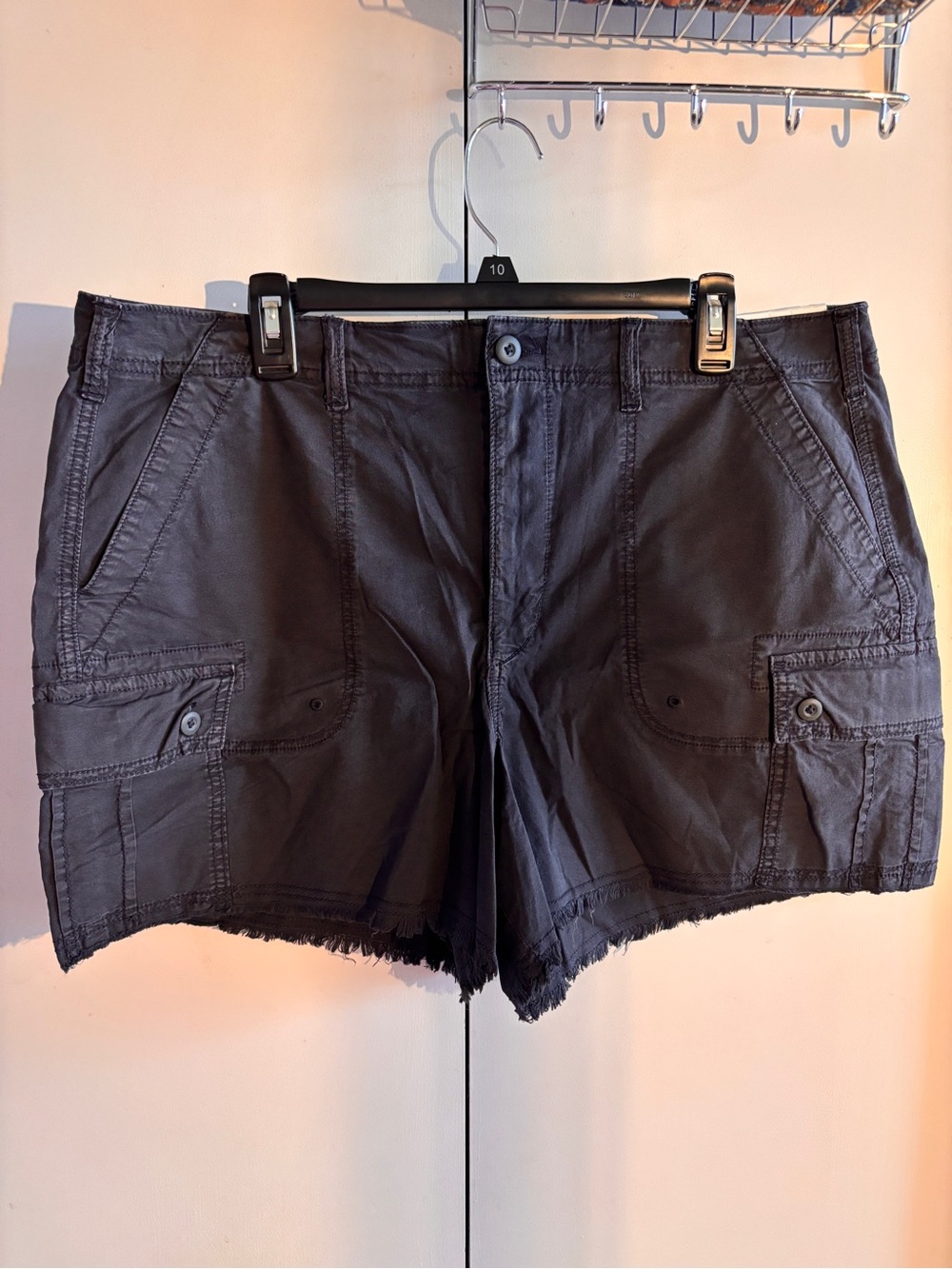 American Eagle Outfitters NWT Dark Gray Cargo Shorts - Women's